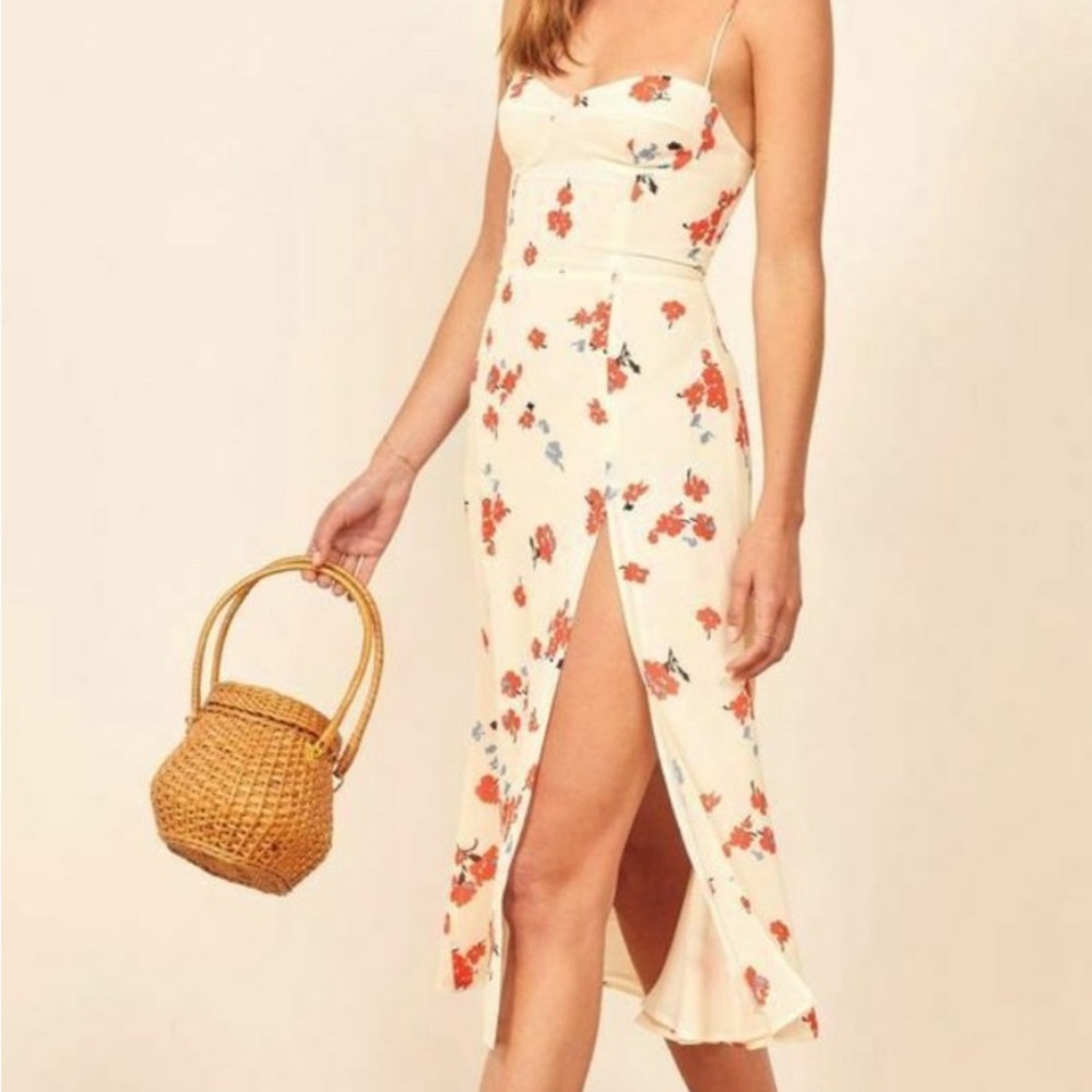 Reformation Juliette Midi Dress in Chagall